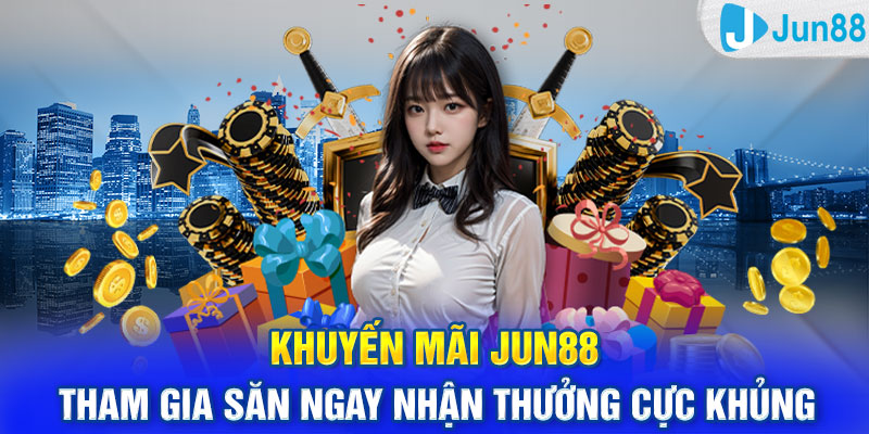 Khuyến Mãi Jun88 - Tham Gia Săn Ngay Nhận Thưởng Cực Khủng