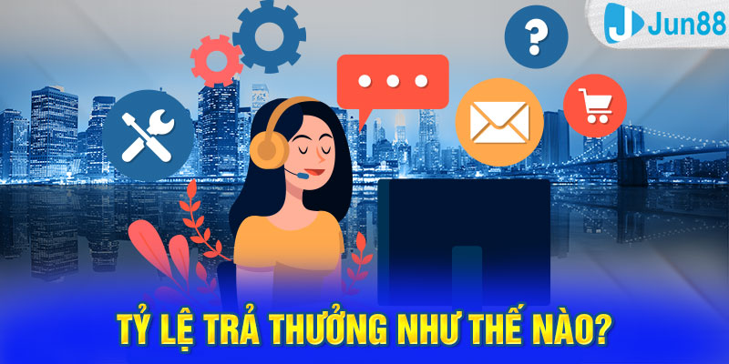 Câu hỏi thường gặp Jun88 - Tỷ lệ trả thưởng như thế nào?